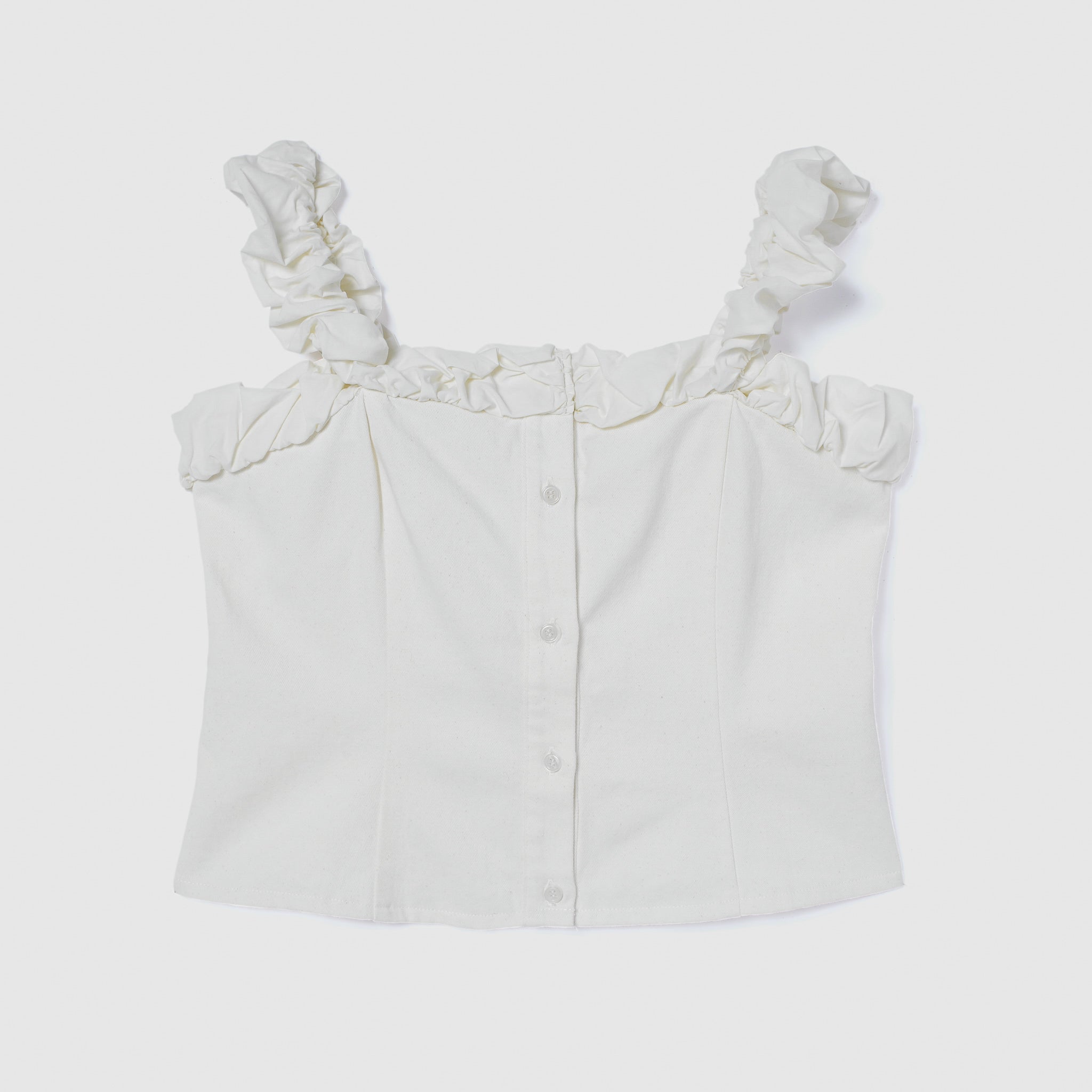 2way Shoulder Frill Bustier