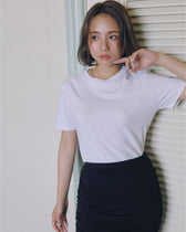 collab BasicクルーTシャツ