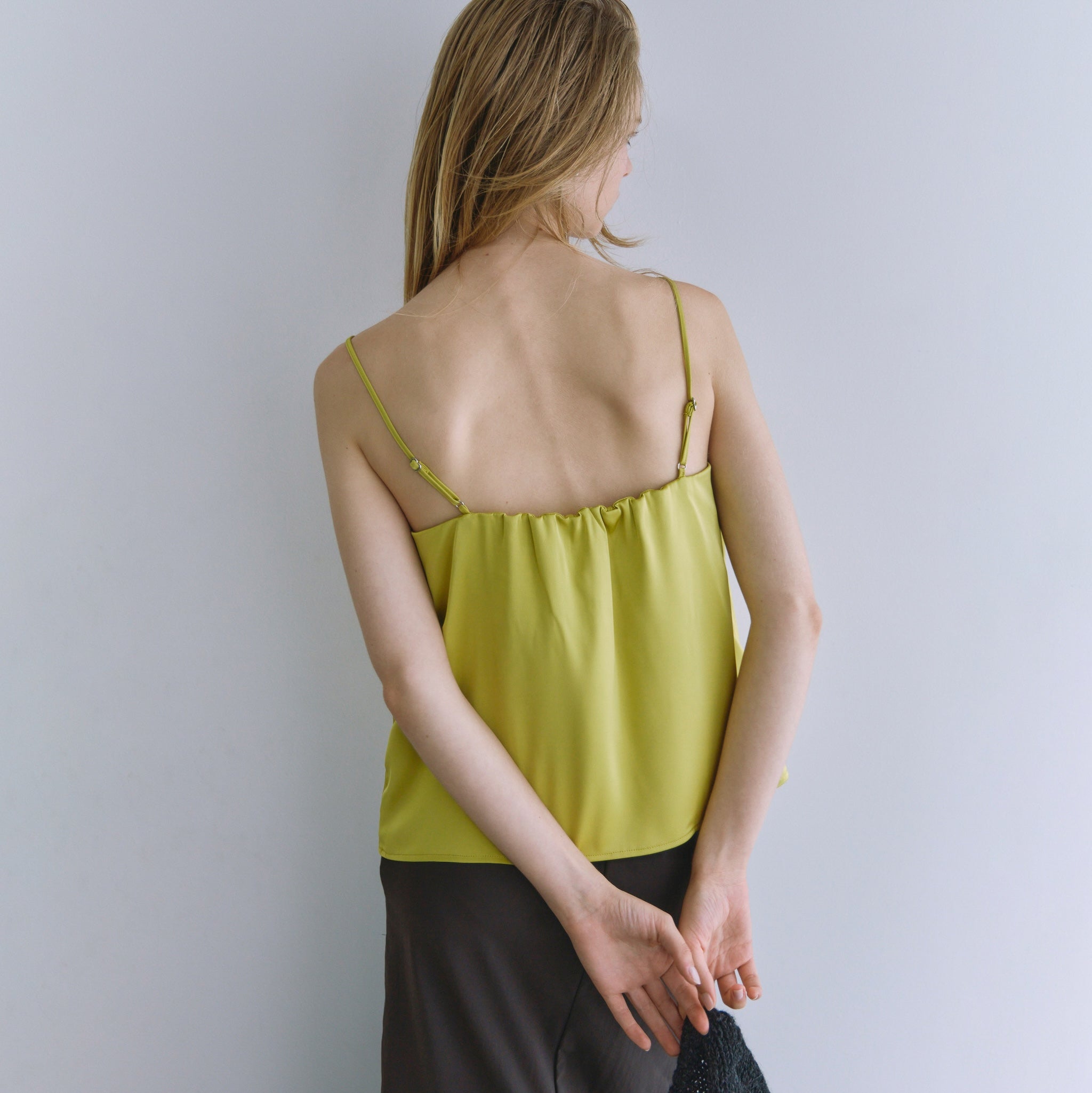 Padded Satin Basic Camisole