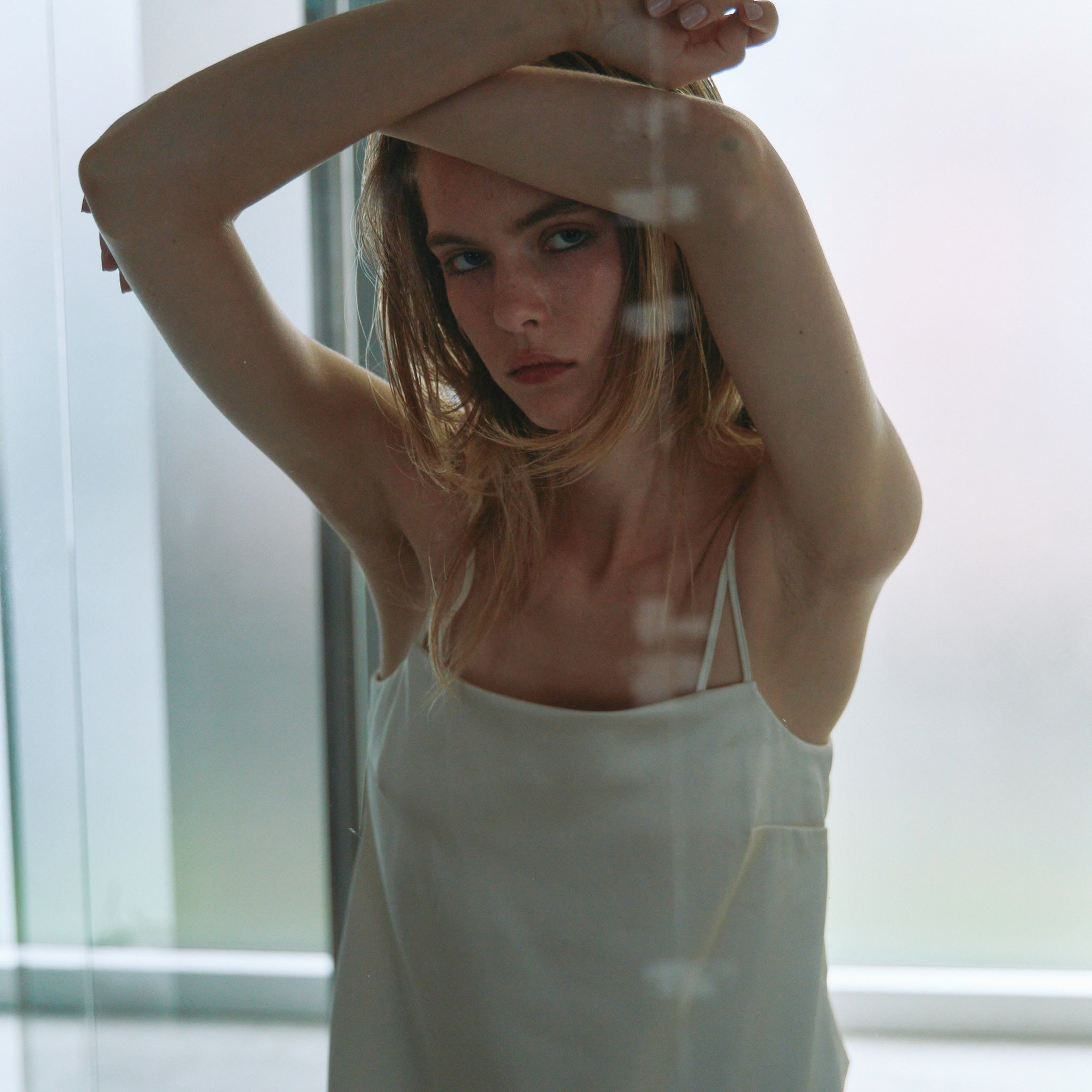 Padded Satin Basic Camisole