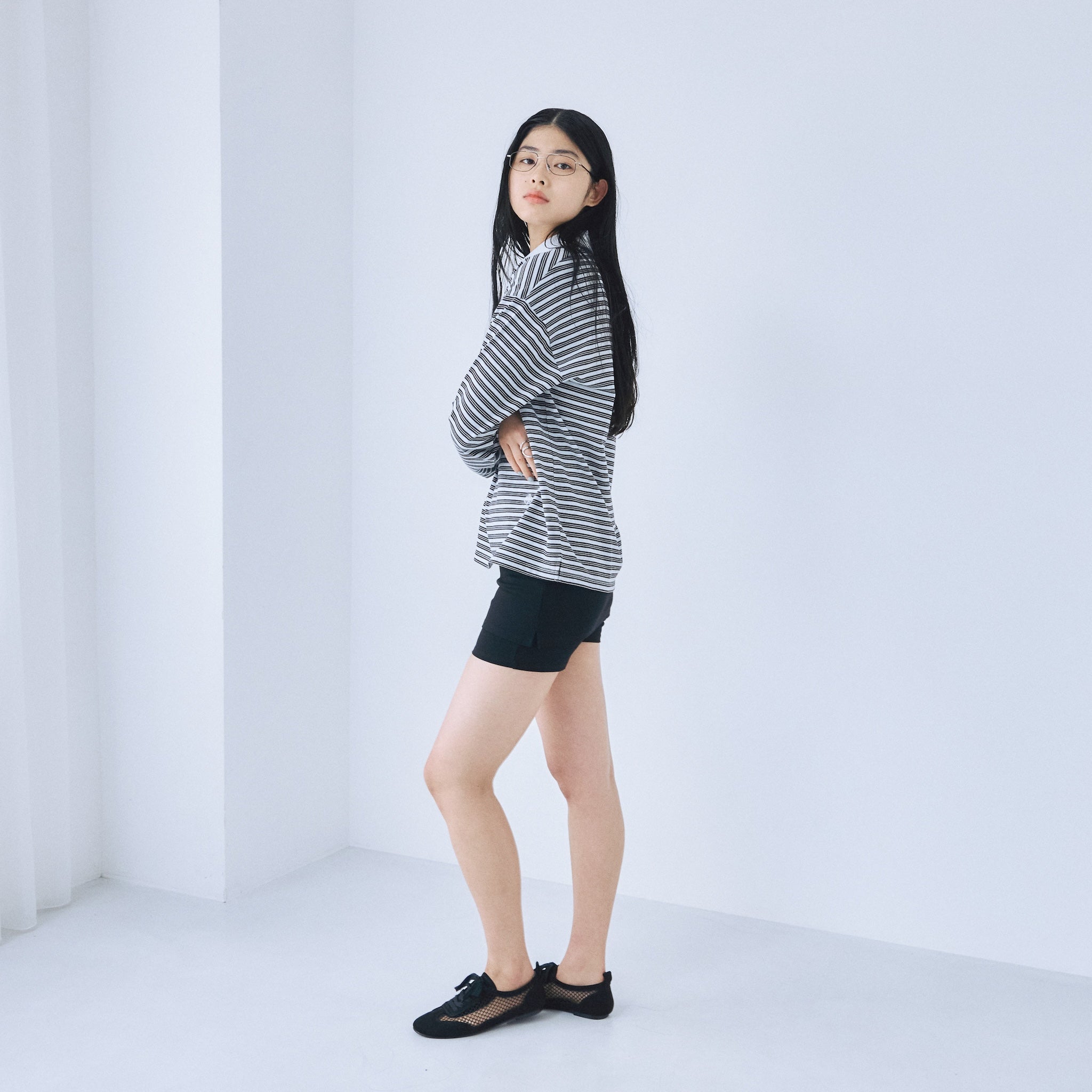 Skirt with half leggings
