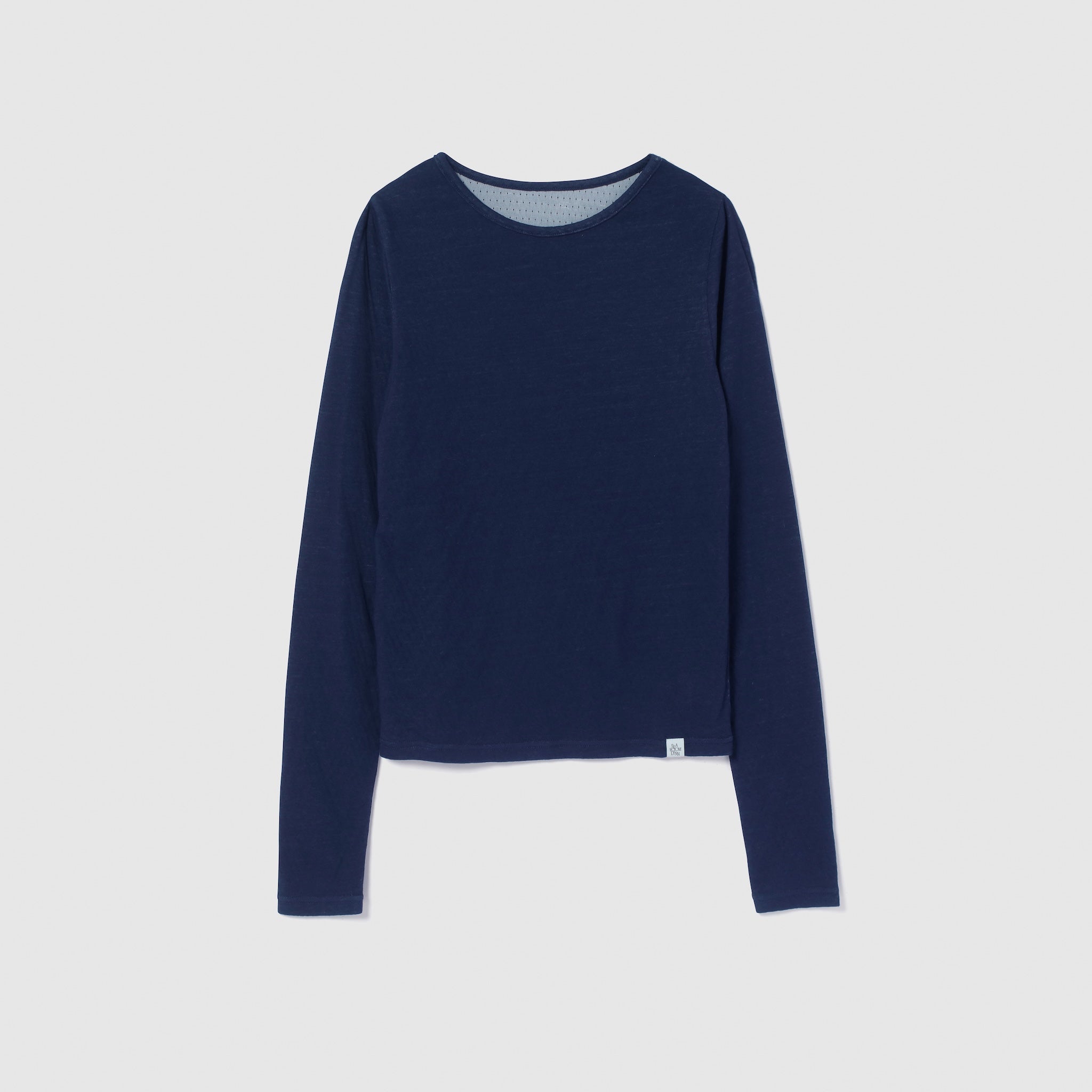 Double Face crew neck top