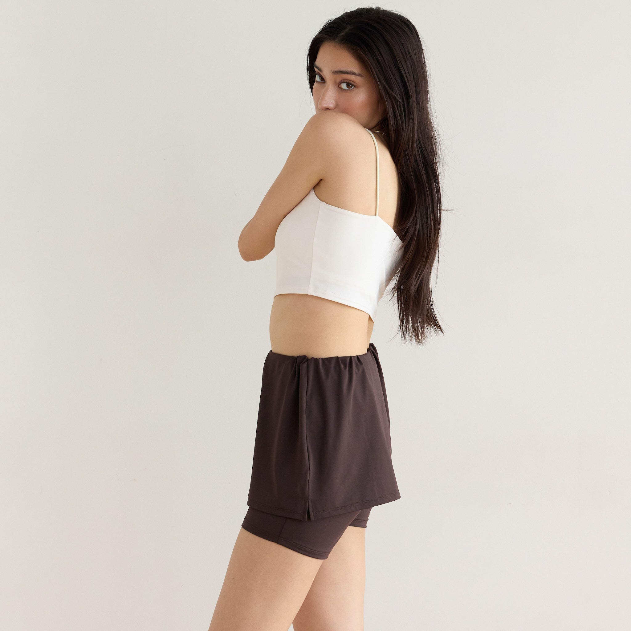 UV Cut Quick Dry Padded Spaghetti Strap Bra