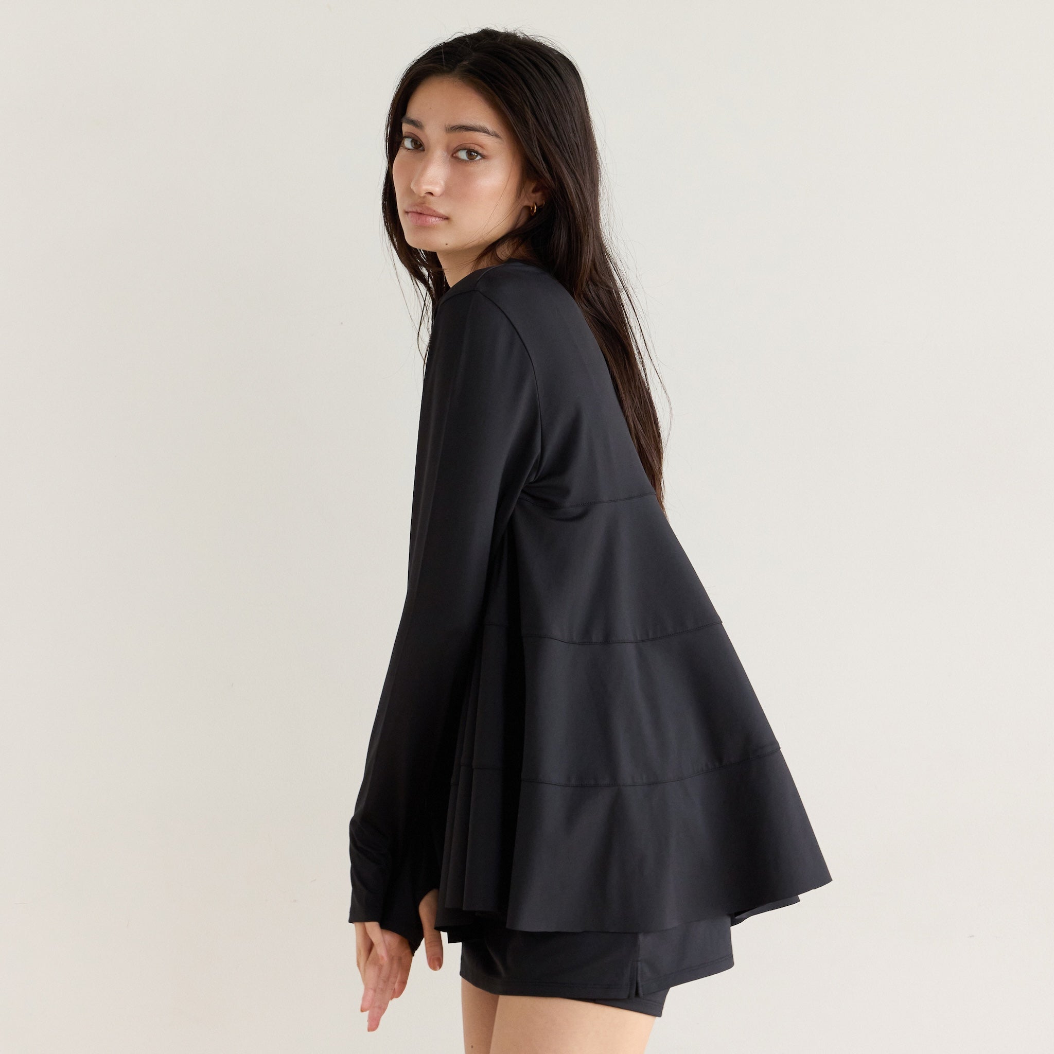 UV protection quick-dry flare rash top