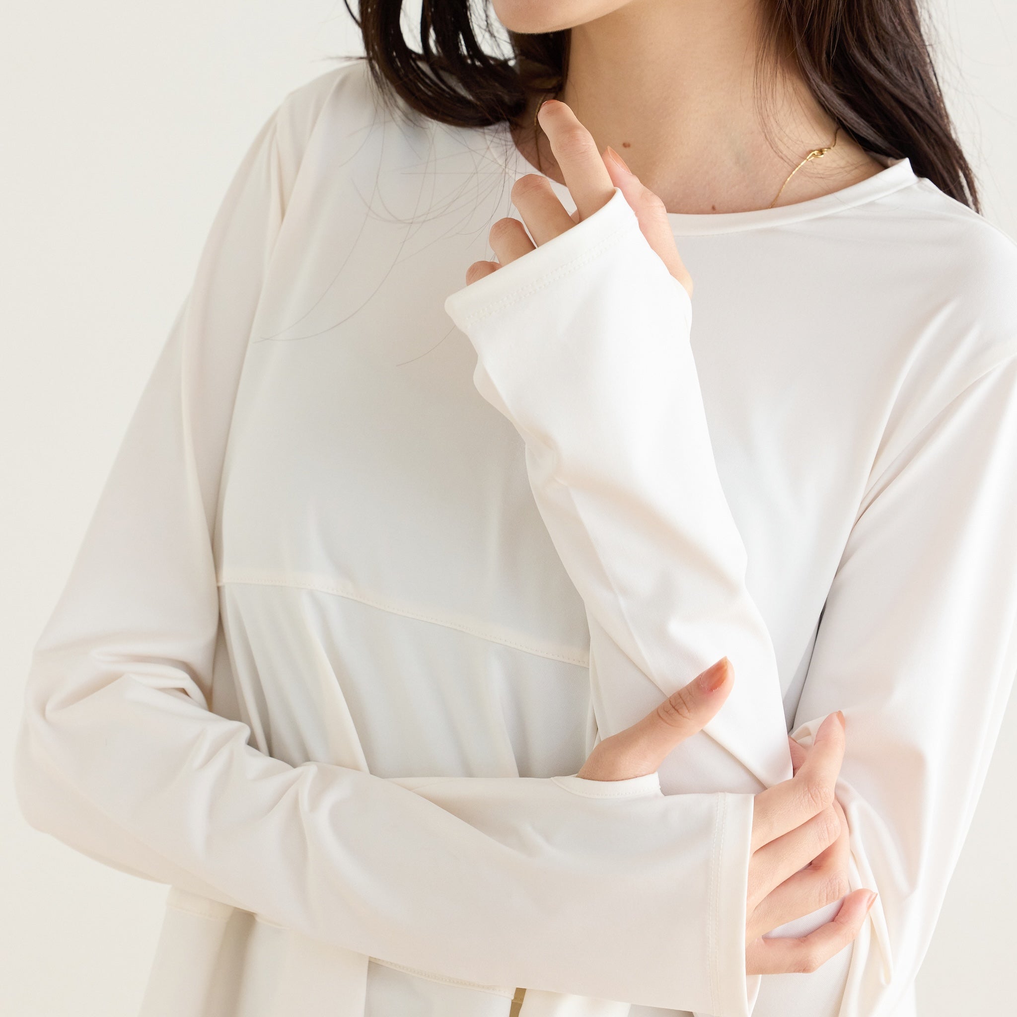 UV protection quick-dry flare rash top