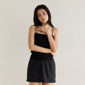 FitパッドマシュマロSoft RIB Basicキャミ