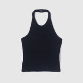 C/L Fluffy Padded Halter Camisole