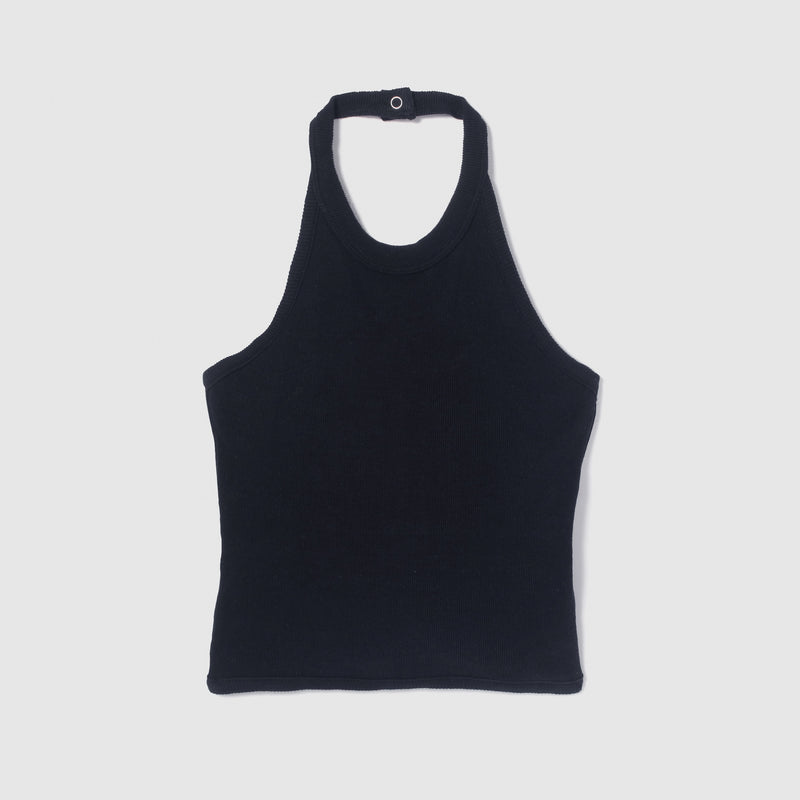C/L Fluffy Padded Halter Camisole
