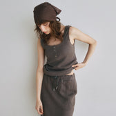 C/L 2-Face Lace Square Cut Tank