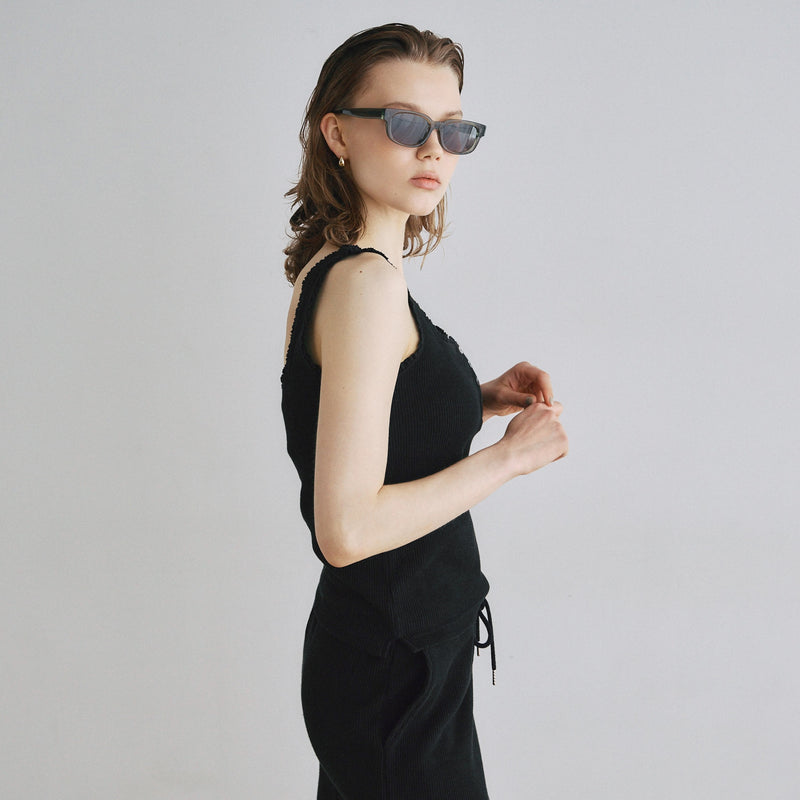 C/L 2-Face Lace Square Cut Tank