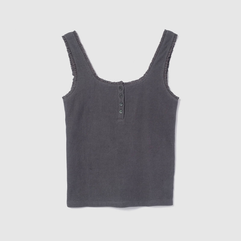 C/L 2-Face Lace Square Cut Tank