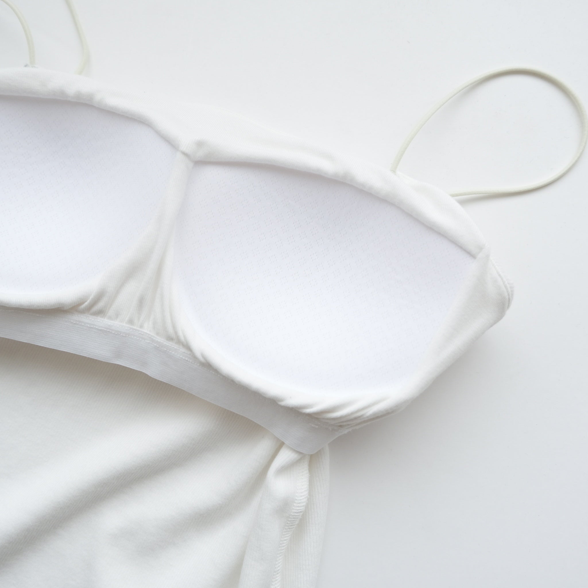 FitパッドマシュマロSoft RIB Basicキャミ