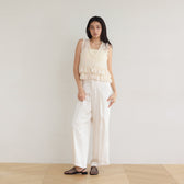 Sheer Frill Layered Bustier