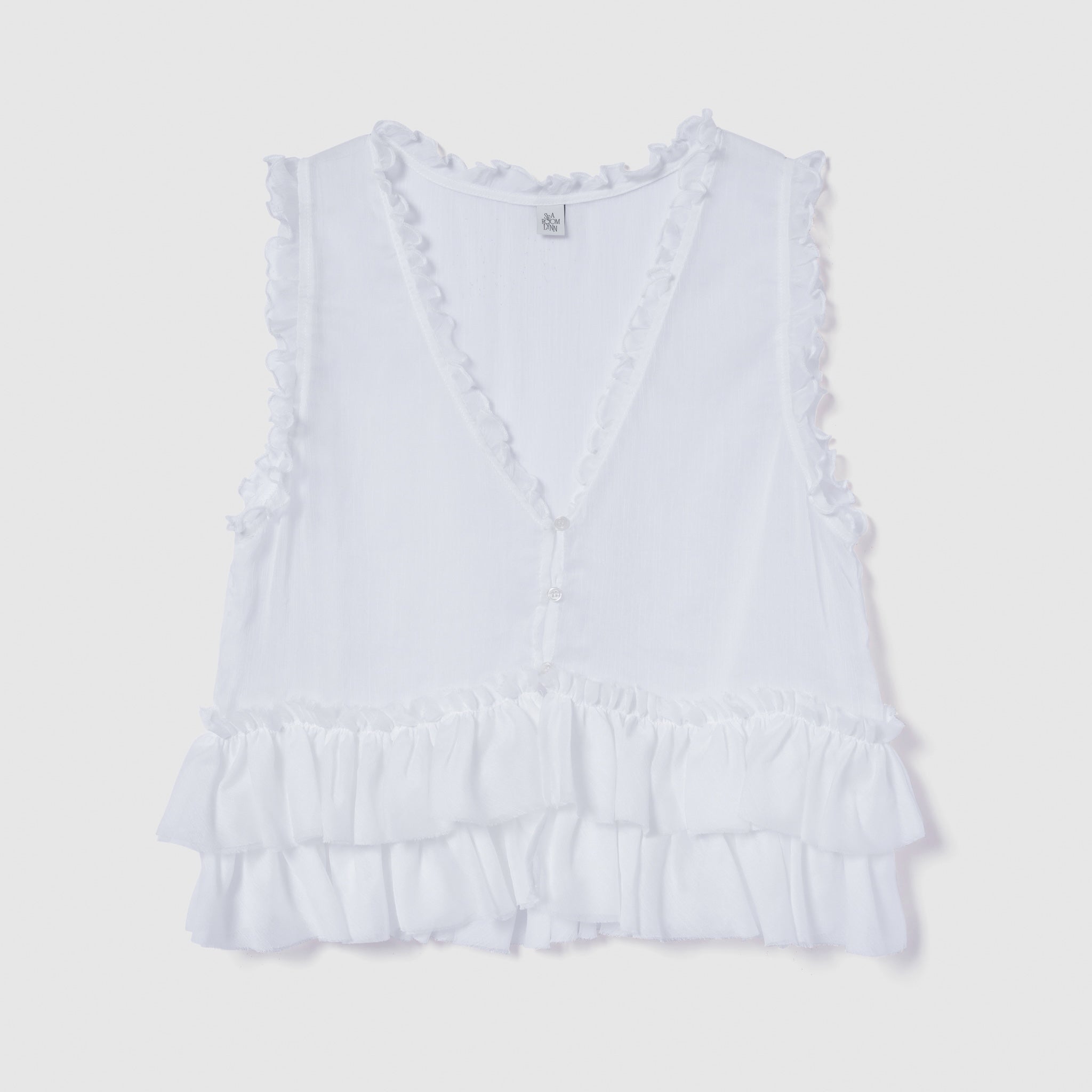 Sheer Frill Layeredビスチェ