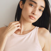 Fit Pad Marshmallow Soft Ribbed Sleeveless Tank
