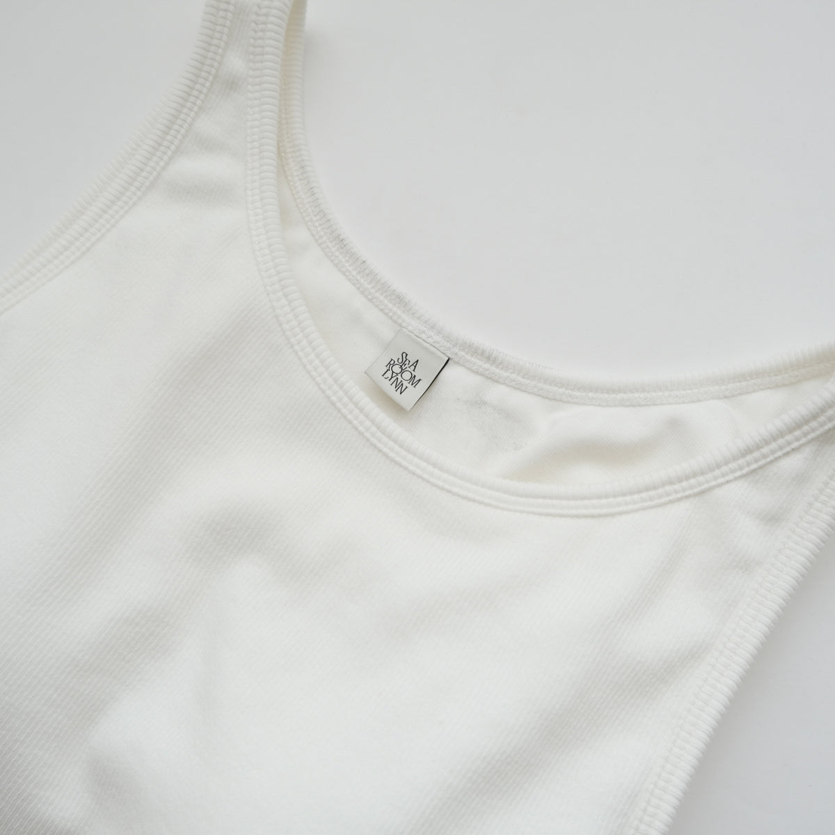 Fit Pad Marshmallow Soft Ribbed Sleeveless Tank