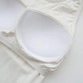 Fit Pad Marshmallow Soft Ribbed Sleeveless Tank