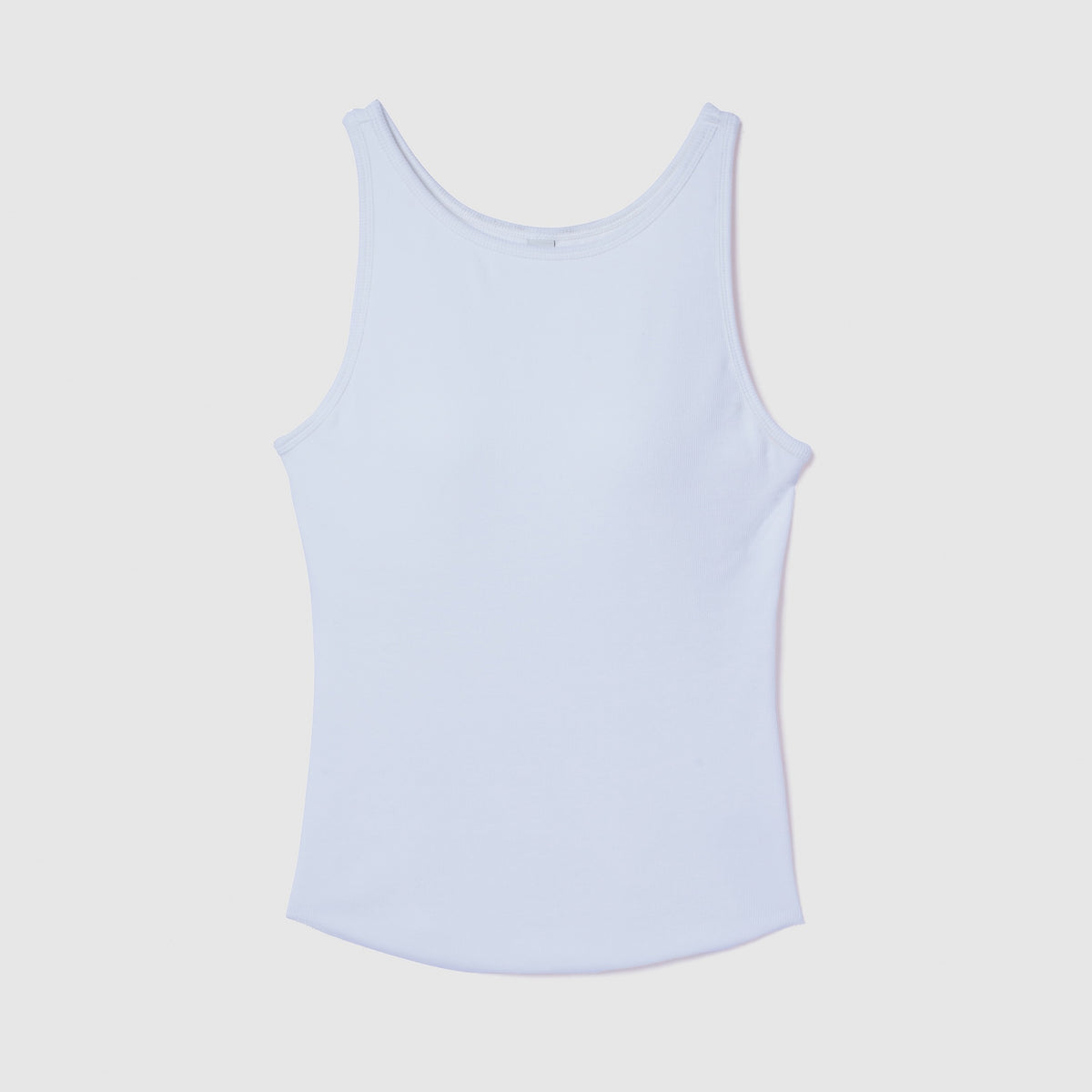 Fit Pad Marshmallow Soft Ribbed Sleeveless Tank