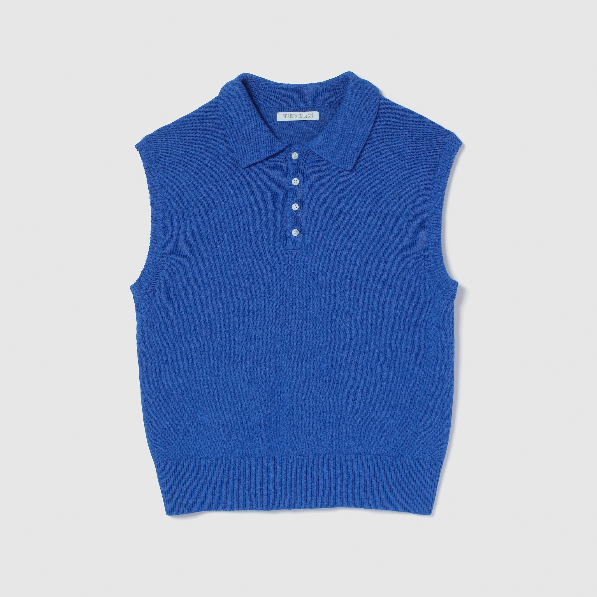 MultiサイズKnit Poloベスト