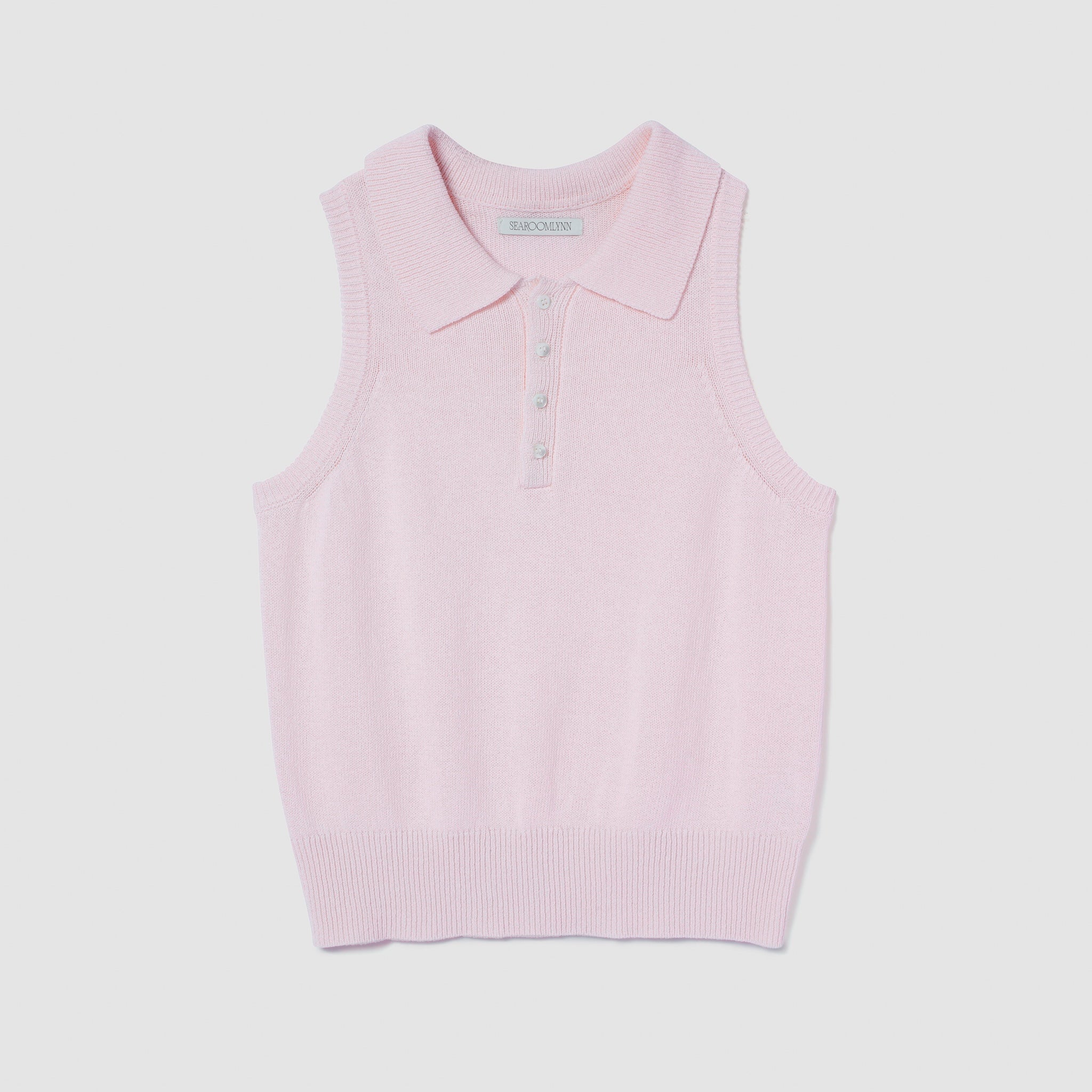 MultiサイズKnit Poloベスト