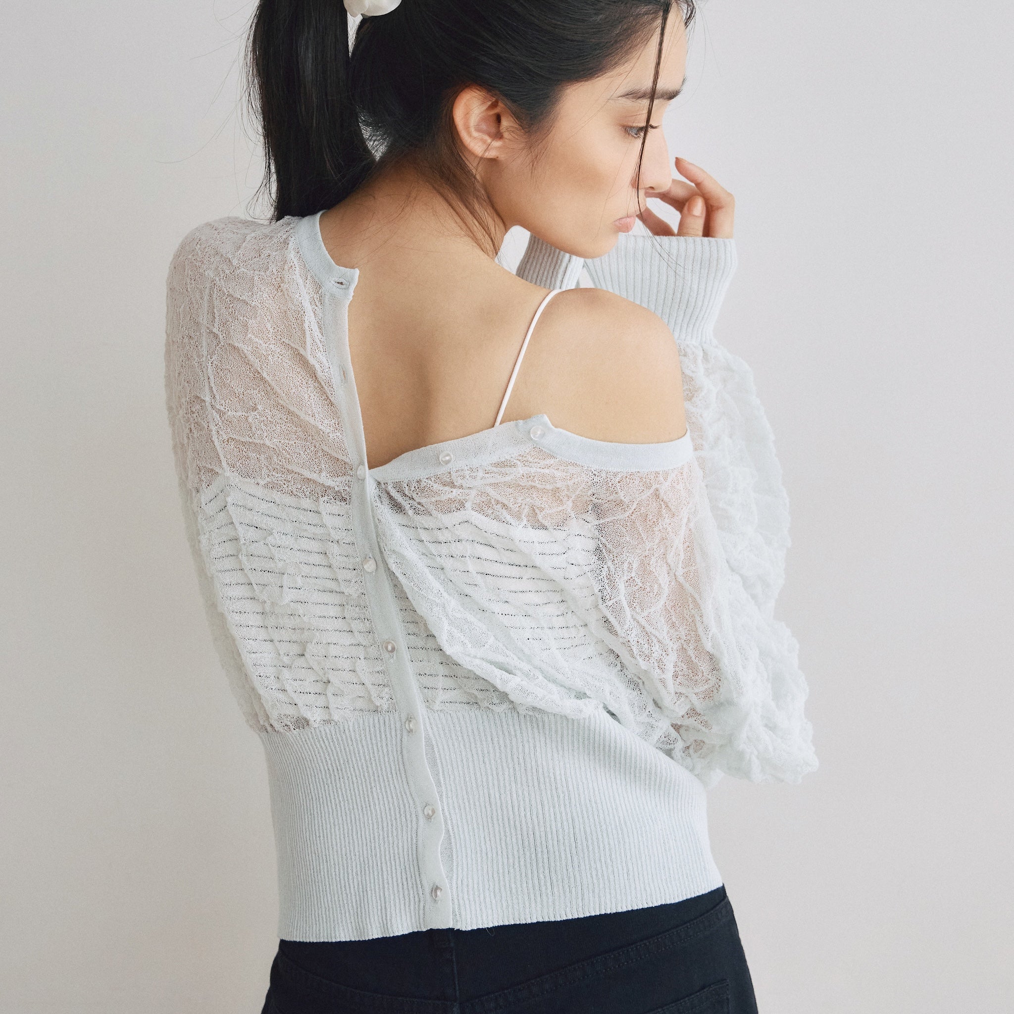 Bumpy Knitカーディガン