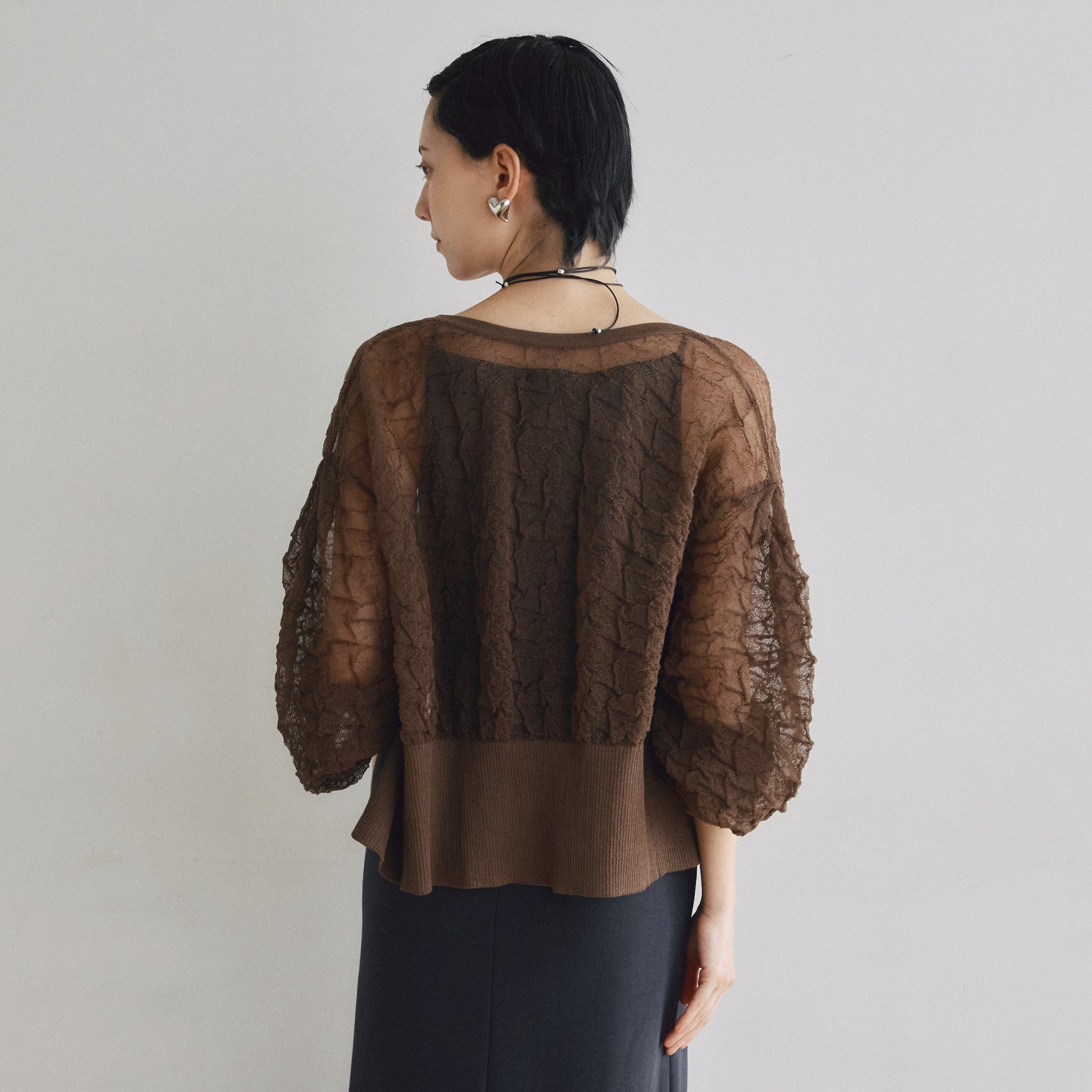 Bumpy Knitカーディガン