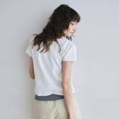 Vintage-like honeycomb henley top