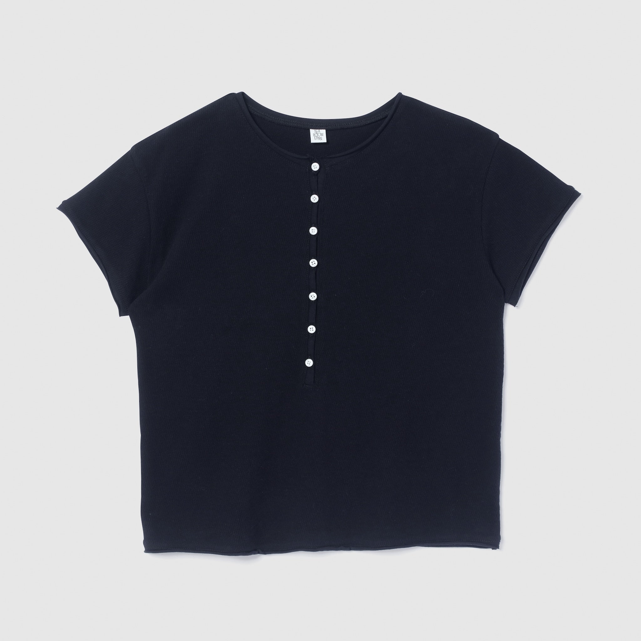 Vintage likeハニカムヘンリートップス