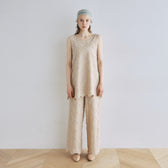 Cotton Laceスカラップチュニック