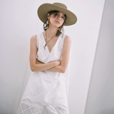 Cotton Laceスカラップチュニック