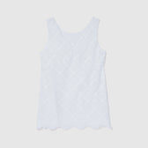 Cotton Laceスカラップチュニック