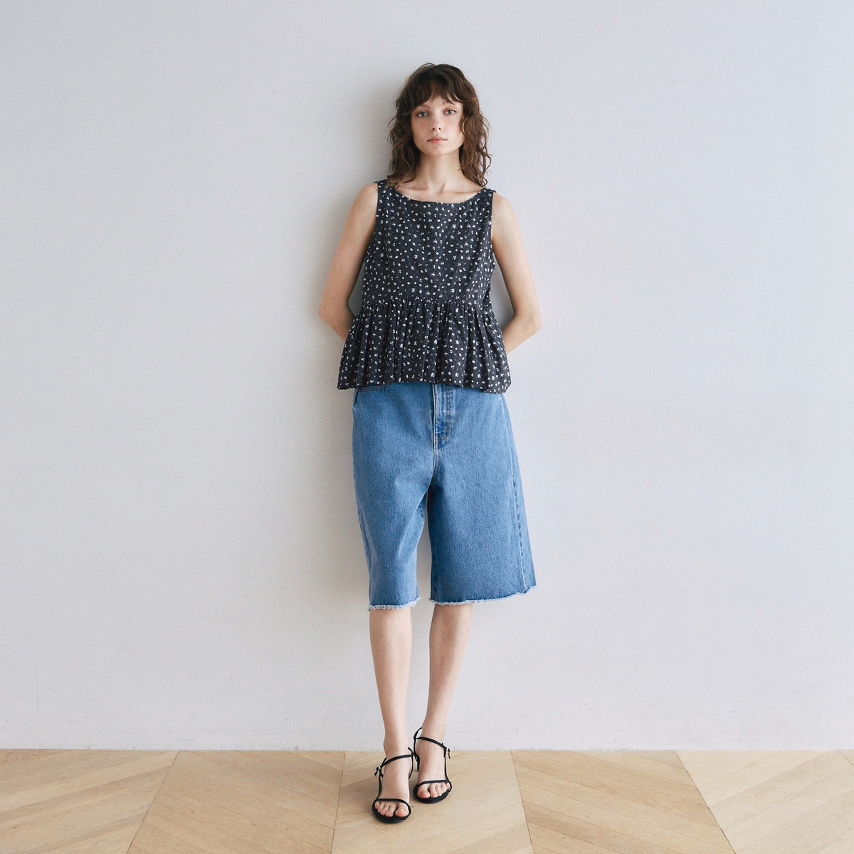 Boat Neck Balloon Top