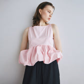 Boat Neck Balloon Top