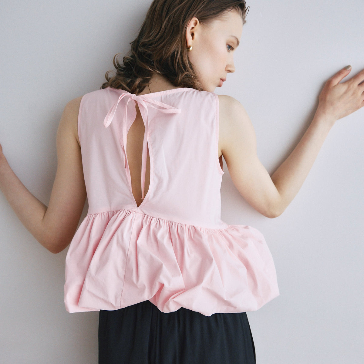 Boat Neck Balloon Top