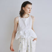 Boat Neck Balloon Top