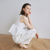 Boat Neck Balloon Top