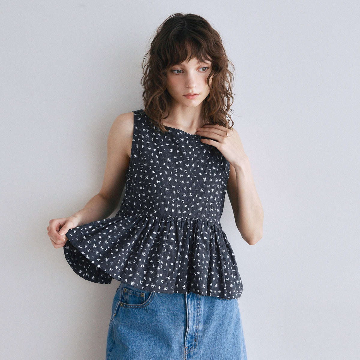 Boat Neck Balloon Top