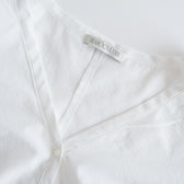Self-tie waist wrap shirt