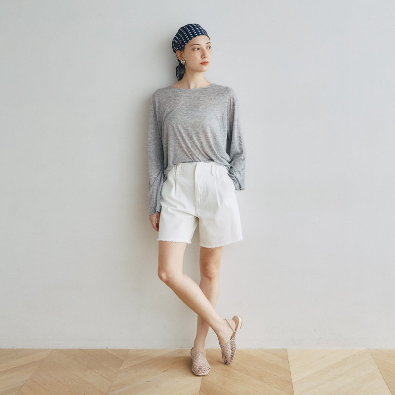 Airy Touch Back Cache-Coeur Top