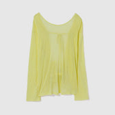Airy Touch Back Cache-Coeur Top