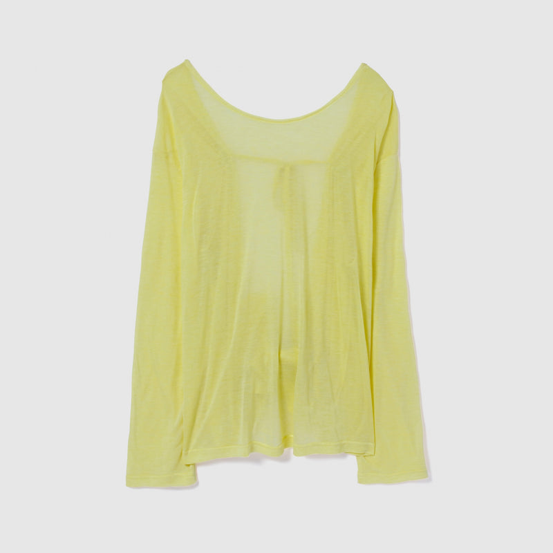 Airy Touch Back Cache-Coeur Top