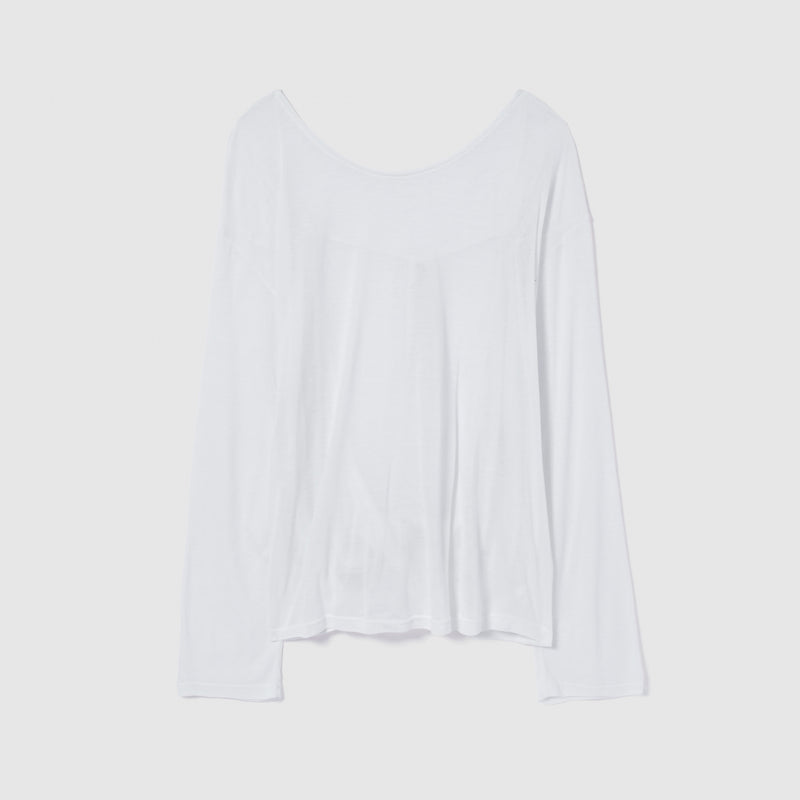 Airy Touch Back Cache-Coeur Top