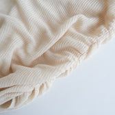 FineYarn RIB Knit Off-the-Shoulder Top