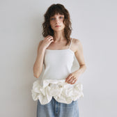 Knit Docking Balloon Camisole