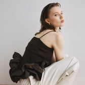 Knit Docking Balloon Camisole