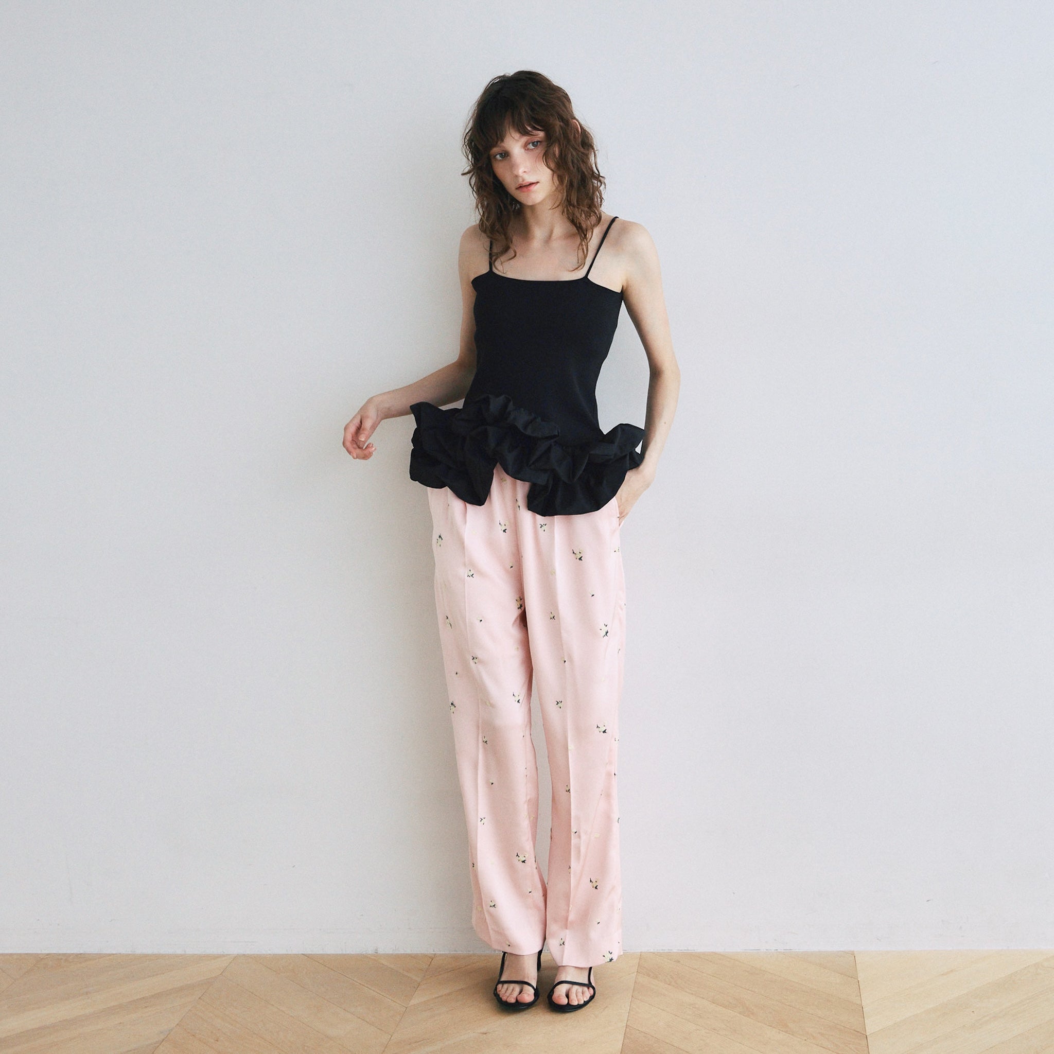 Knit Docking Balloon Camisole