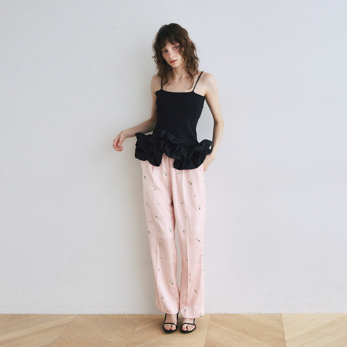 Knit Docking Balloon Camisole