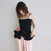 Knit Docking Balloon Camisole