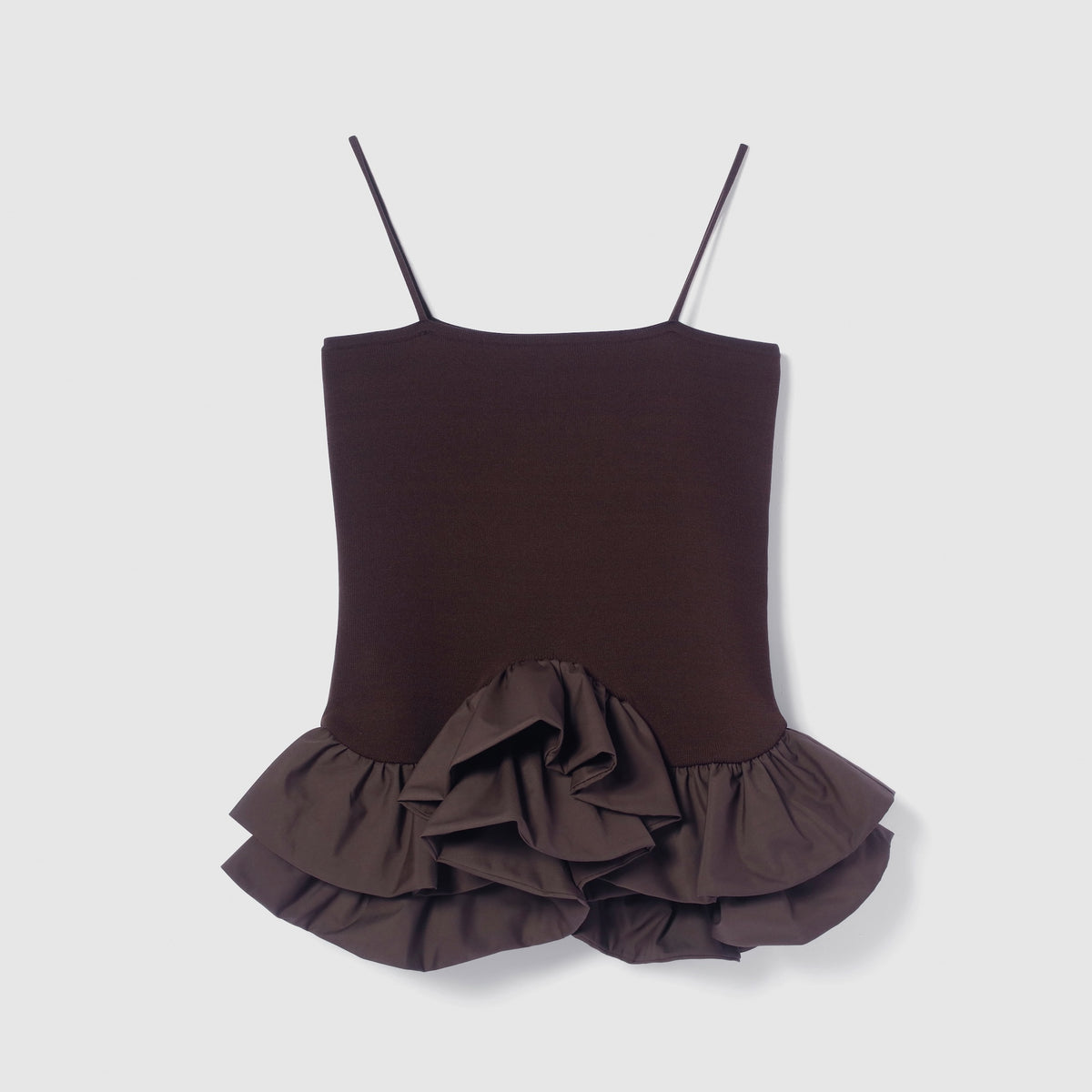 Knit Docking Balloon Camisole