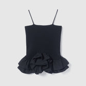 Knit Docking Balloon Camisole
